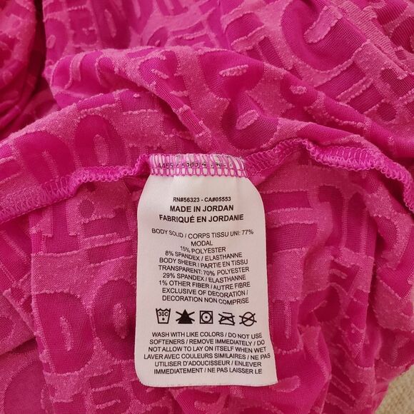 ✨NIKE✨ Nike Pro 'Just Do It' Burnout Tank - [Medium, Pink] - Picture 12 of 12